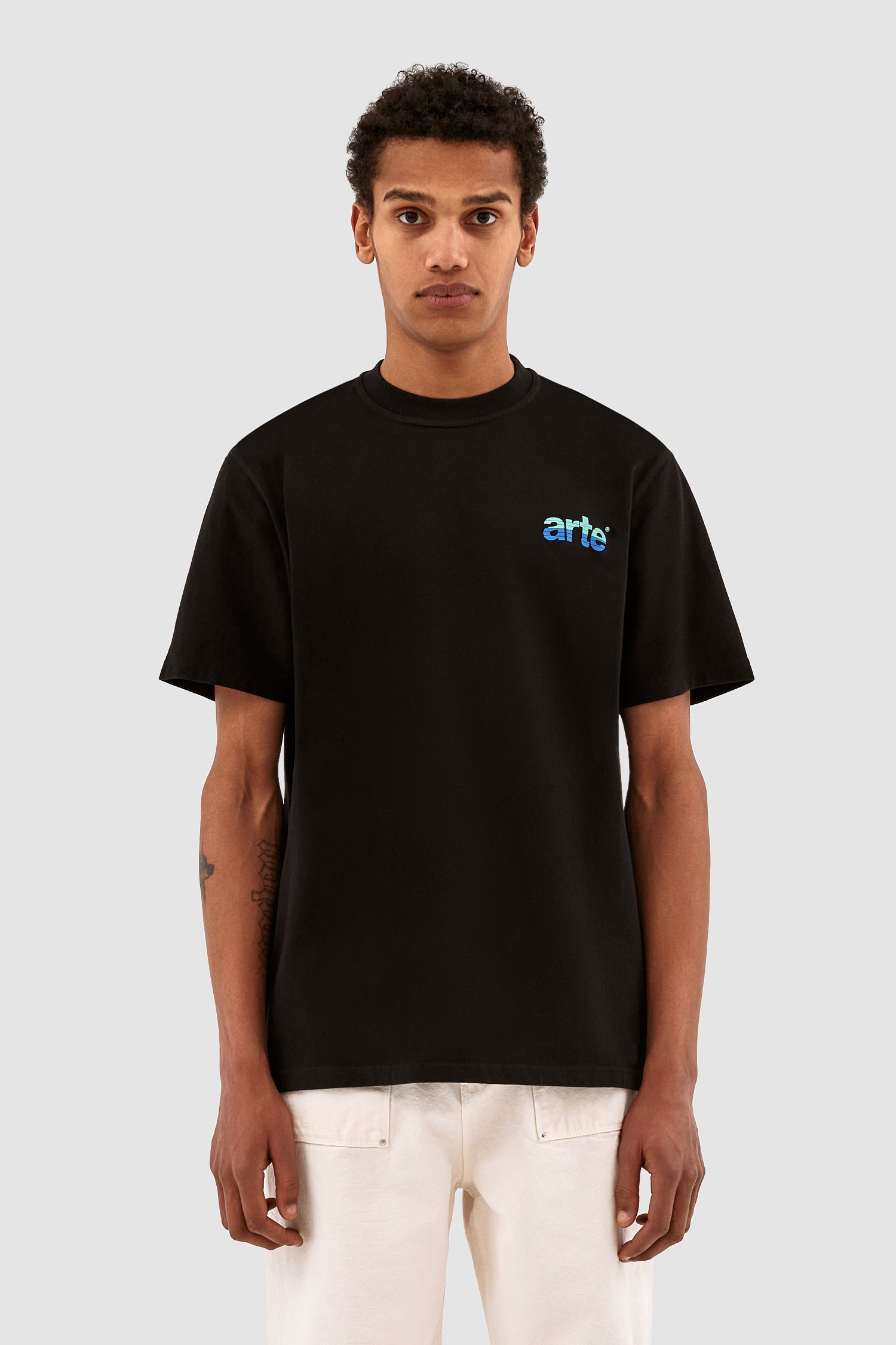 Tommy Back Graphic T-shirt - Black