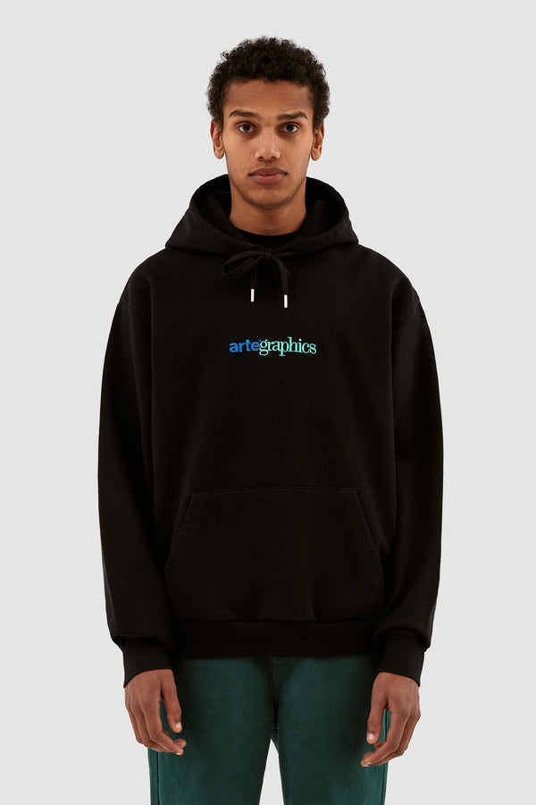 Harmon Graphic Hoodie - Black