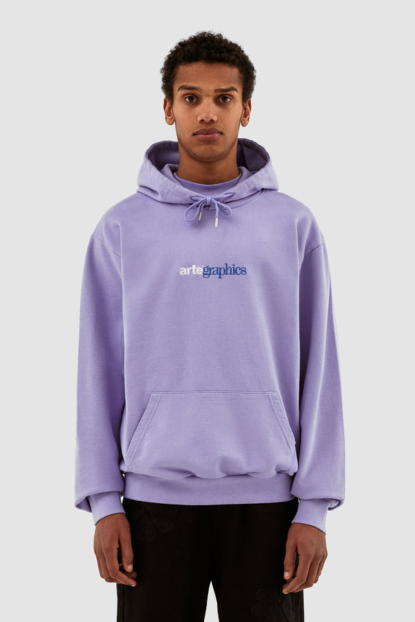 Harmon Graphic Hoodie - Violet