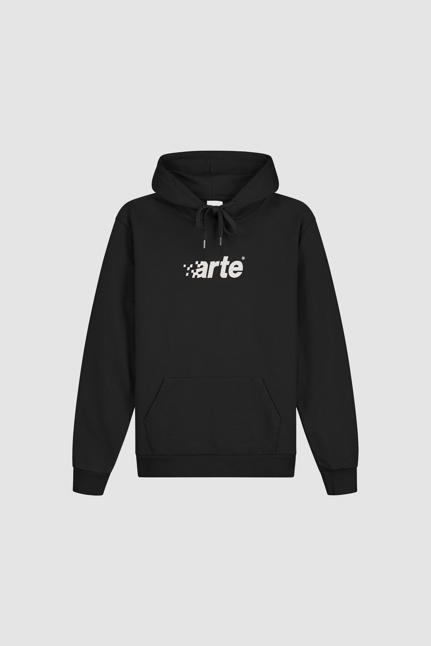 Harmon Pixel Logo Hoodie - Black