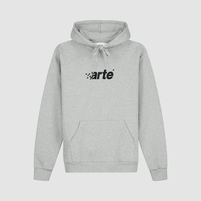 Sweat à capuche Harmon Pixel Logo - Gris