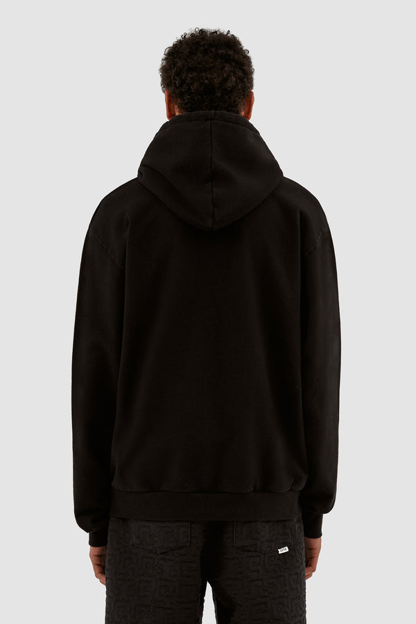 Harmon Heart Logo Hoodie - Black