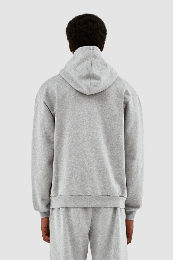 Harmon Pixel Logo Hoodie - Grey