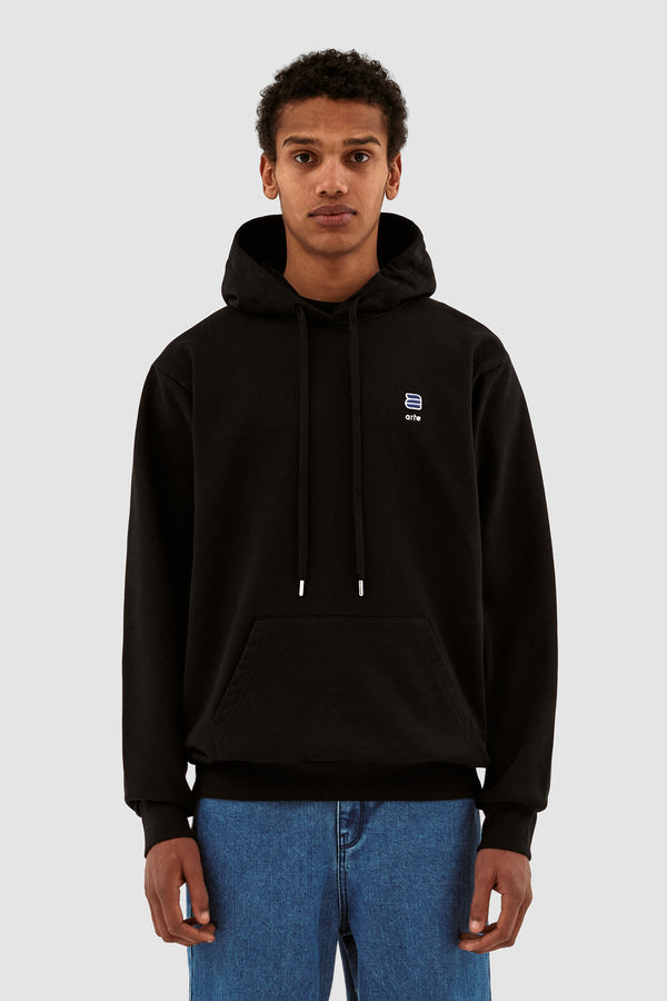 Harmon A Logo Hoodie - Black