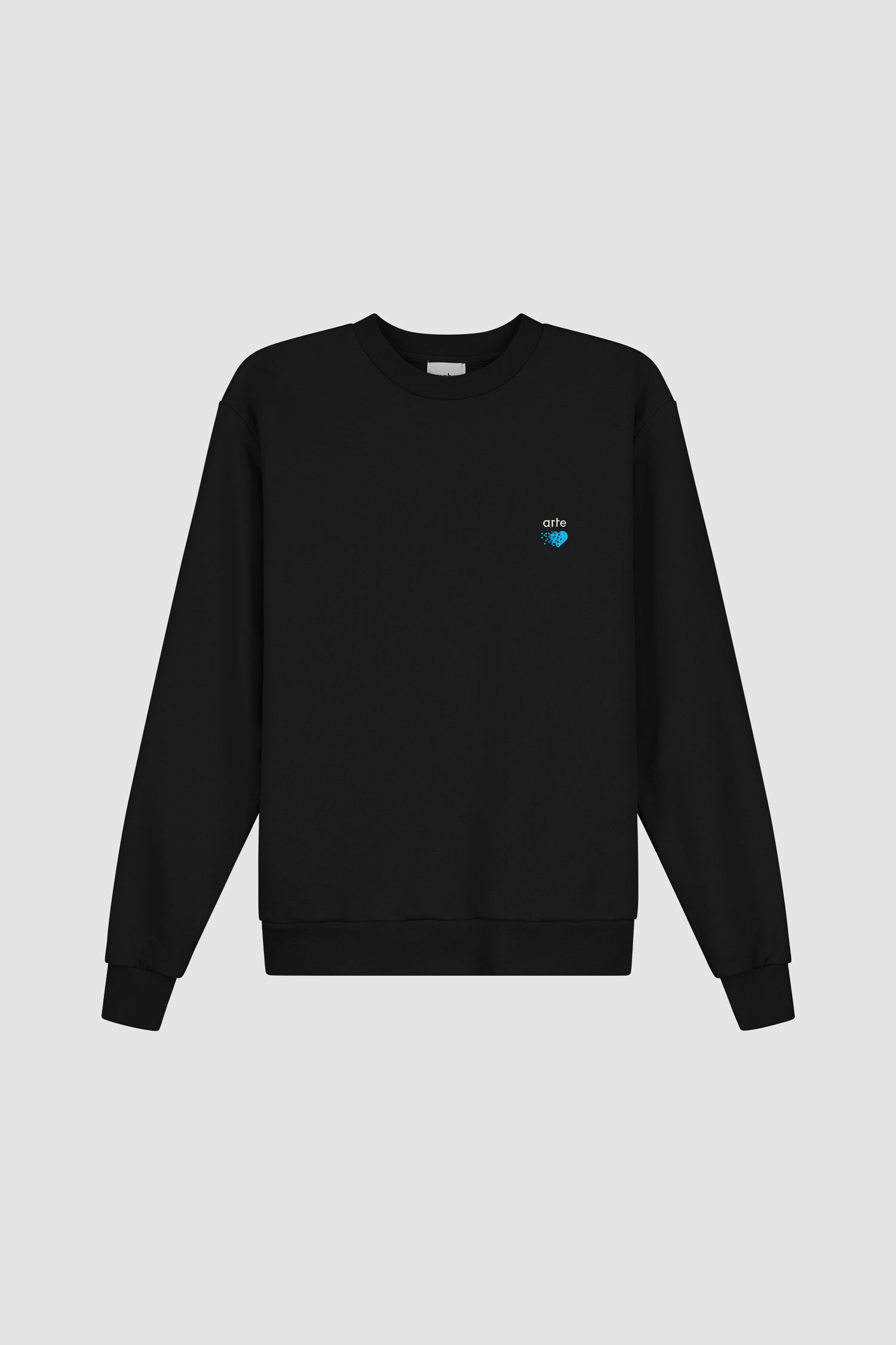 Cohen Pixel Heart Sweater - Black