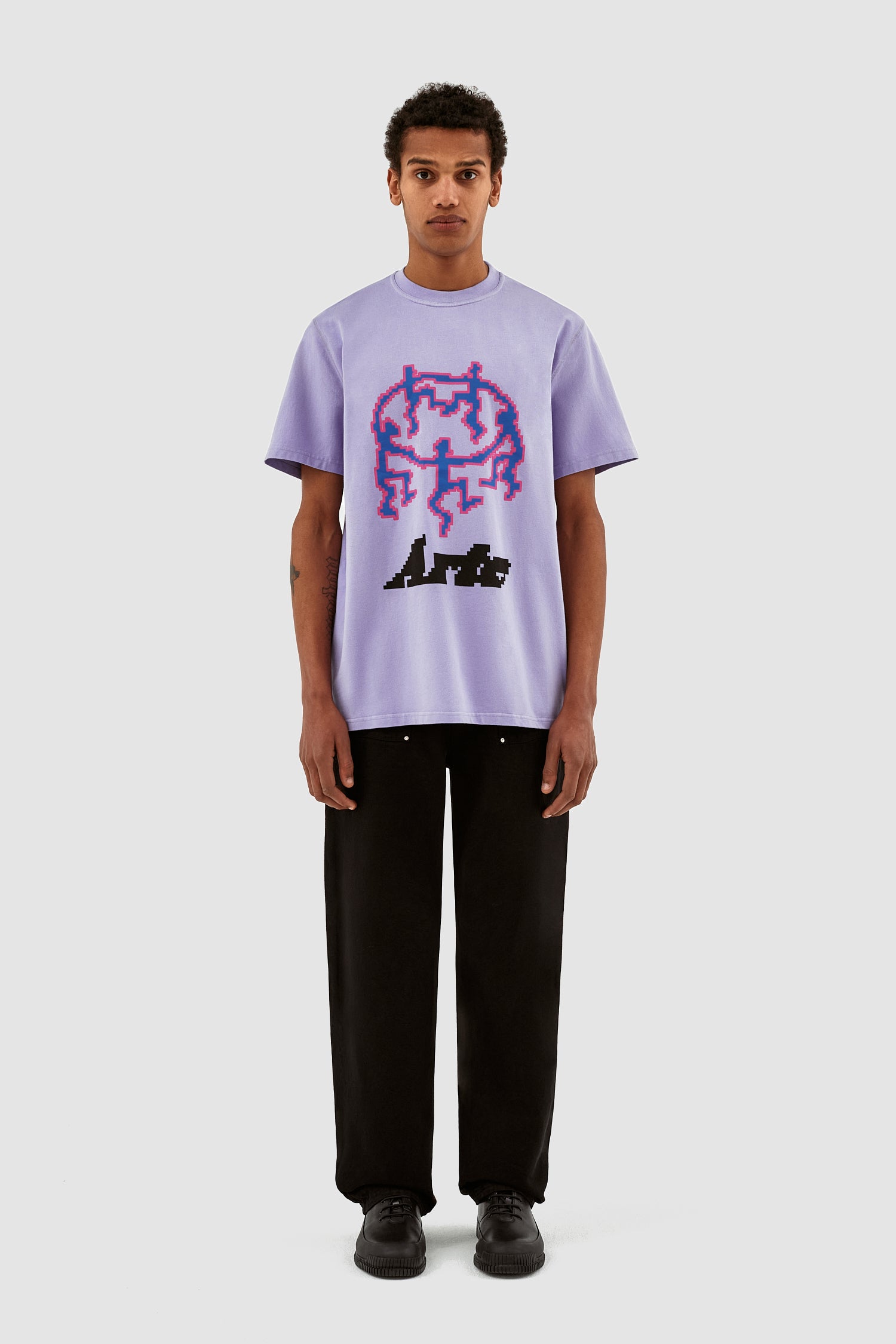 Tommy Pixel Dancers T-shirt - Violet