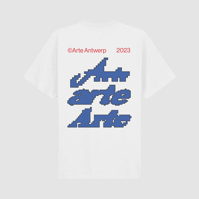 Tommy Back Multi T-shirt - White