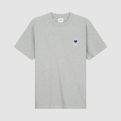 Tommy Heart Patch T-shirt - Gris