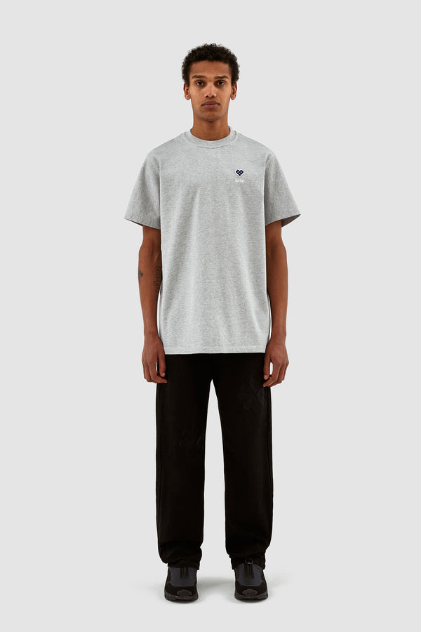 Tommy Heart Patch T-shirt - Grey