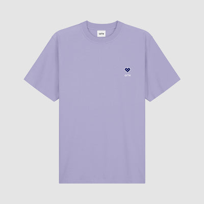 Tommy Heart Patch T-shirt - Violet