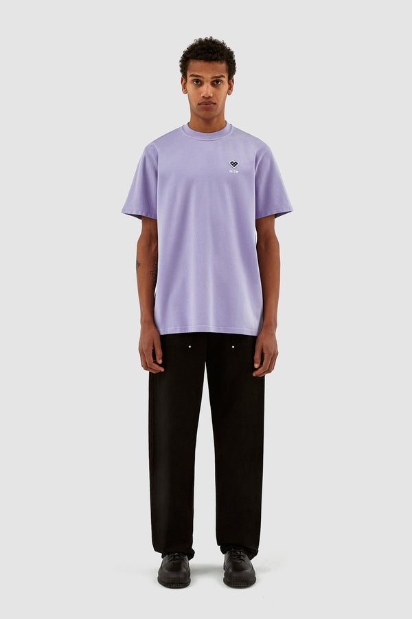 Tommy Heart Patch T-shirt - Violet