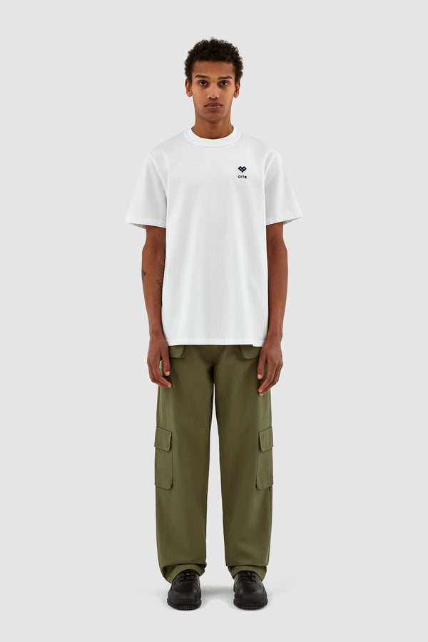 Tommy Heart Patch T-shirt - White