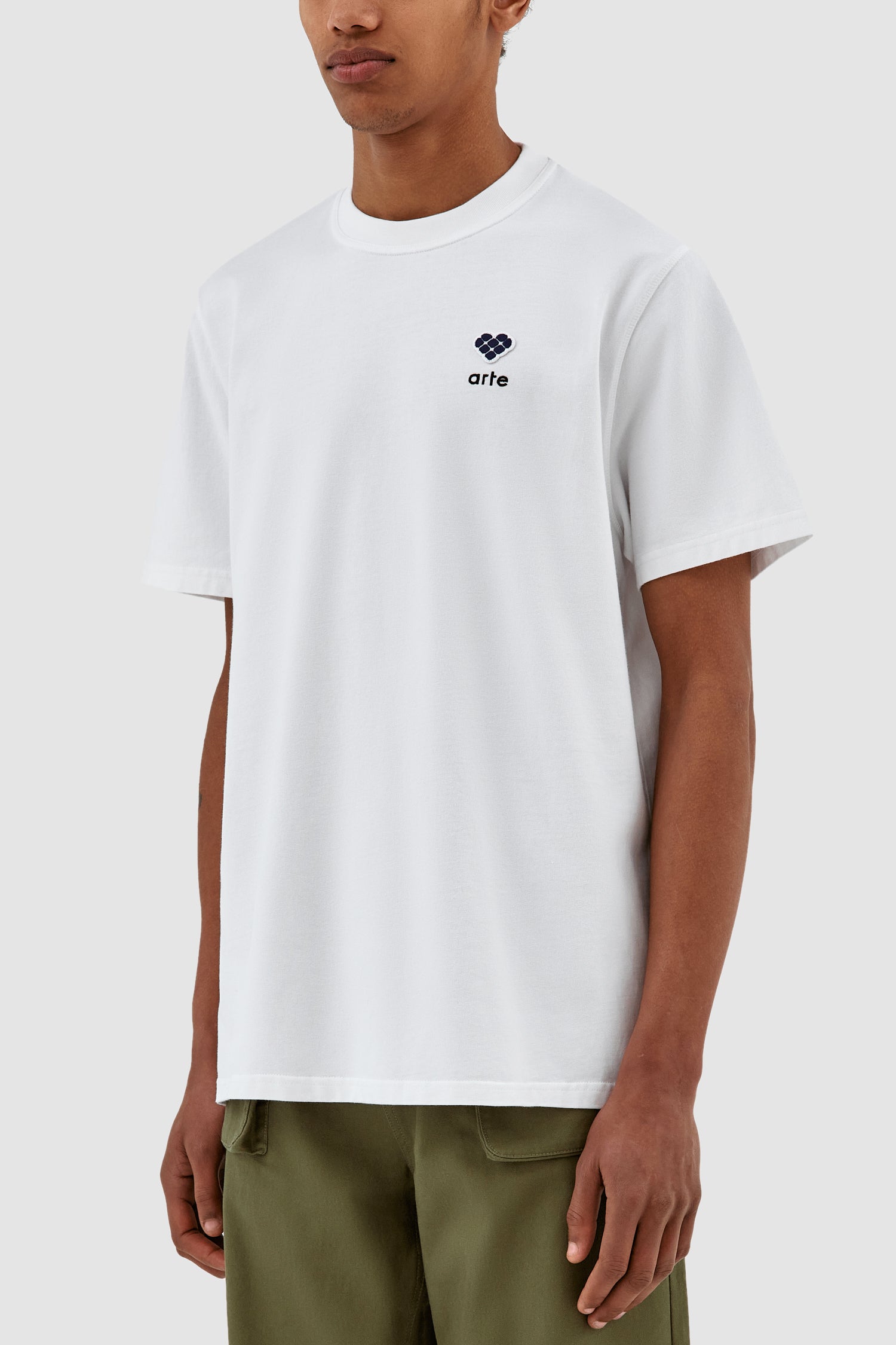 Tommy Heart Patch T-shirt - White