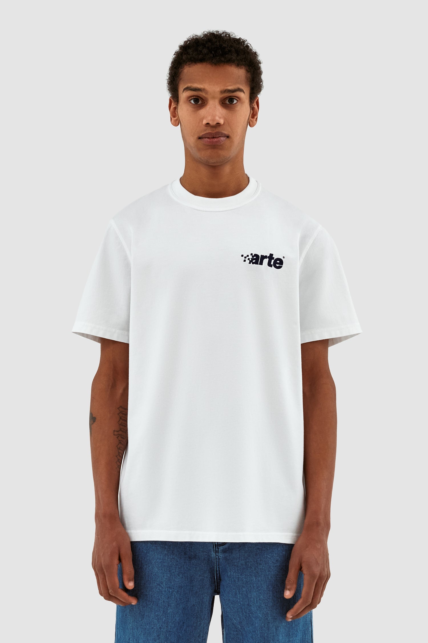 Tommy Pixel Logo T-shirt - White