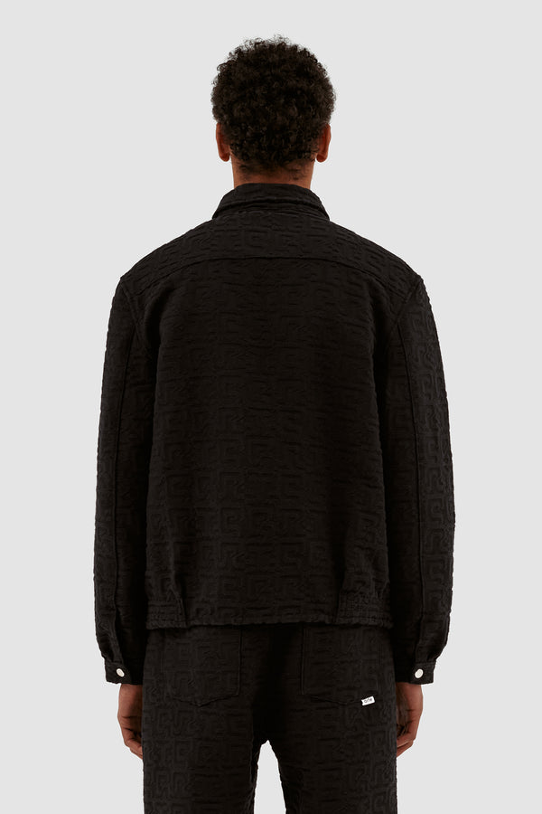 Jones Jacquard Jacket - Black