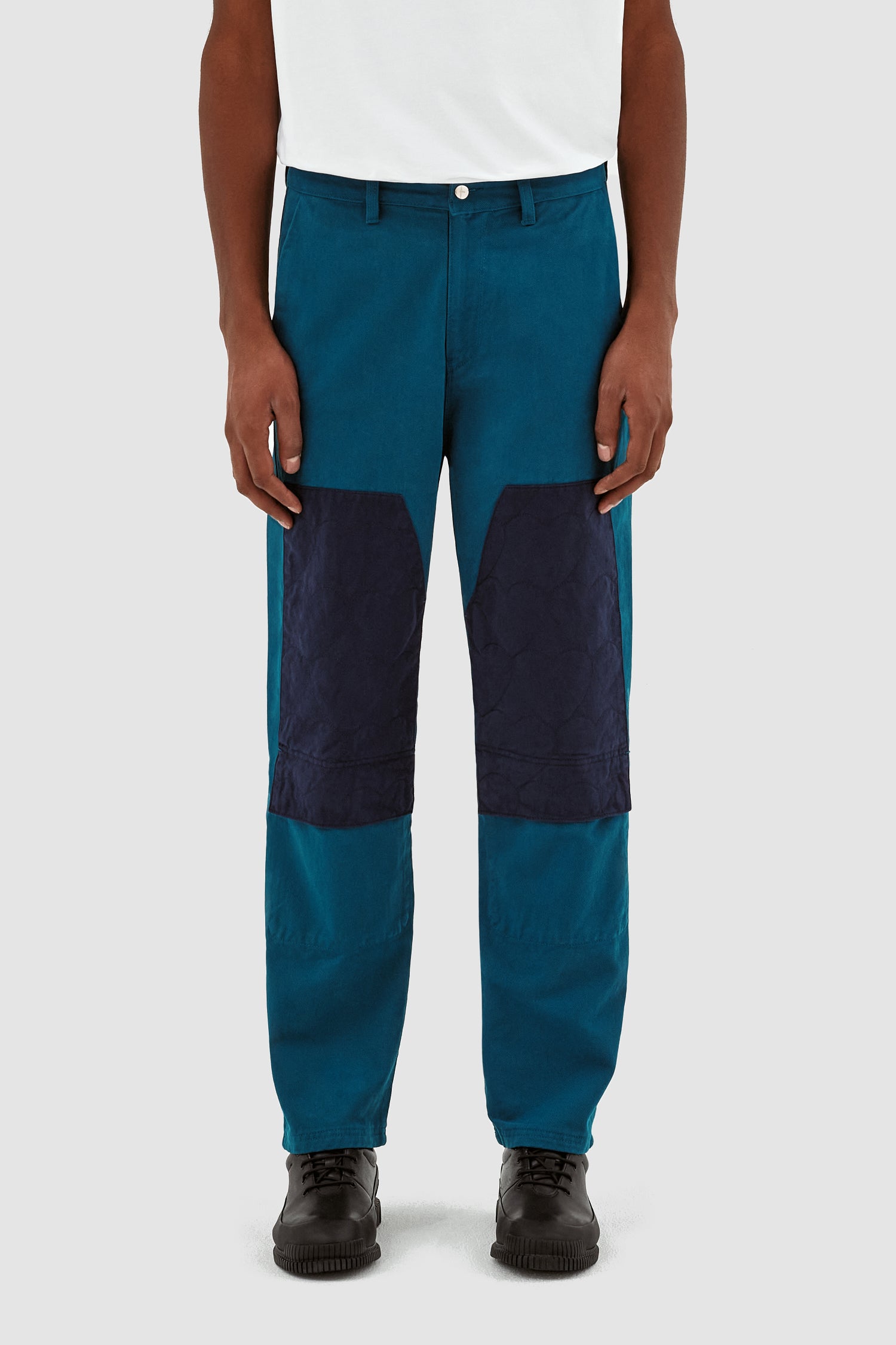 Jules Heart Padded Pants - Petrol Blue
