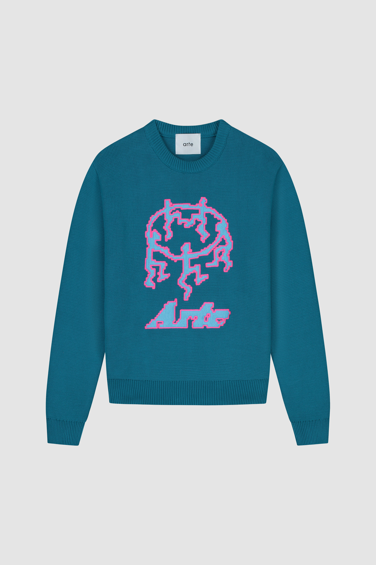 Kobe Pixel Dancers Sweater - Petrol Blue