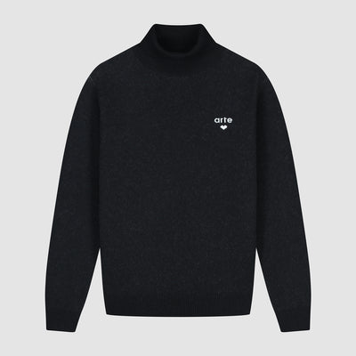Pull à logo Kole - Noir