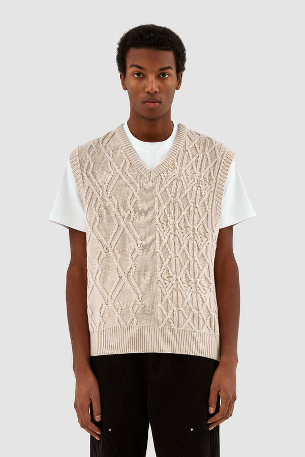 Karl Multi Knit - Cream