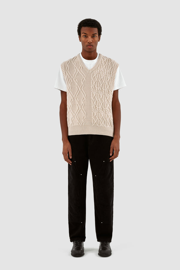 Karl Multi Knit - Cream