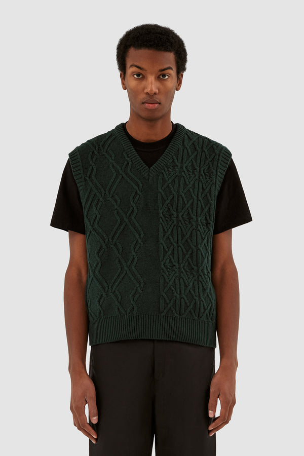 Karl Multi Knit  - Green