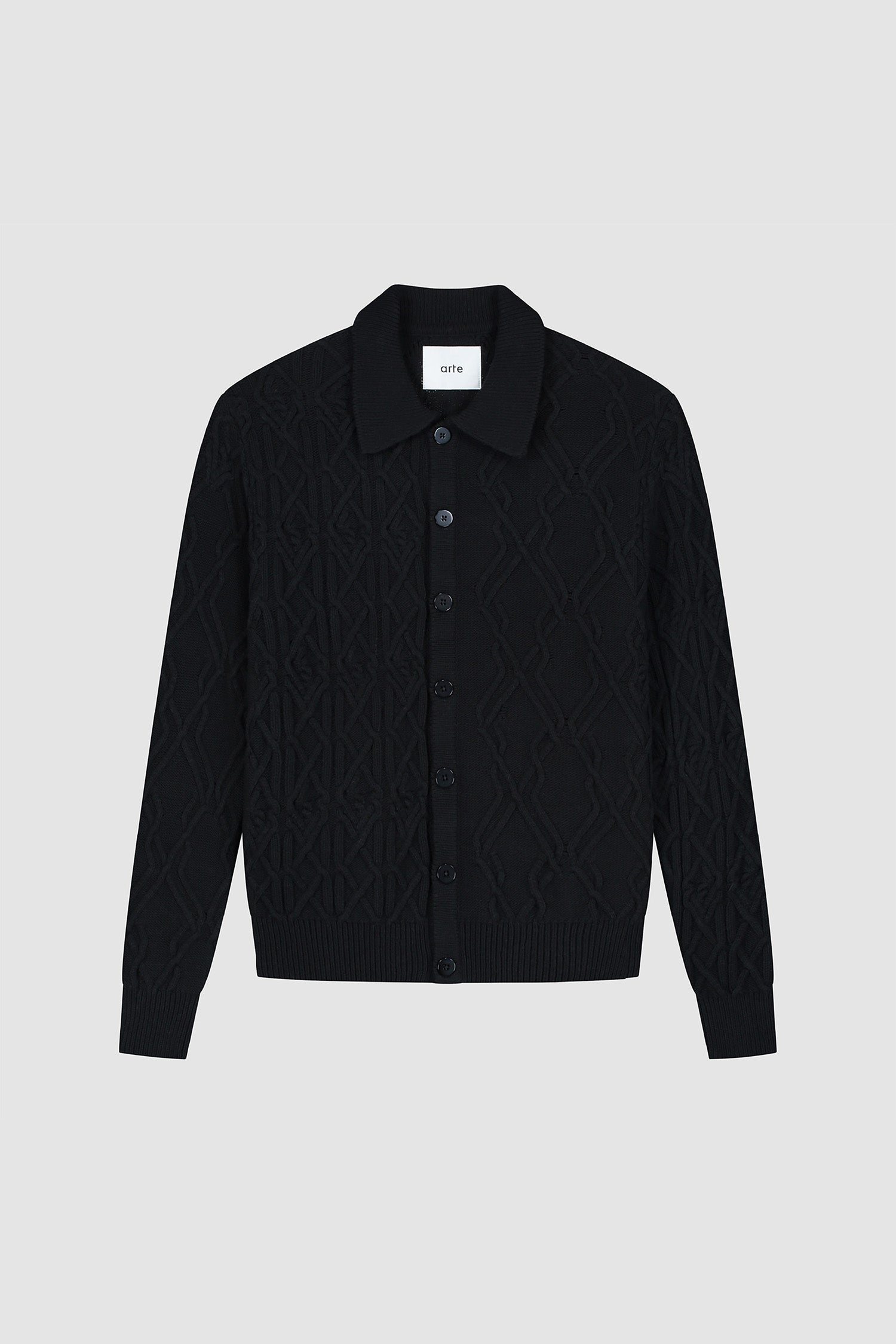 Kyle Multi Cardigan - Black – Arte Antwerp