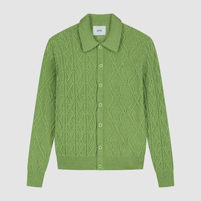 Kyle Multi Cardigan - Light Green