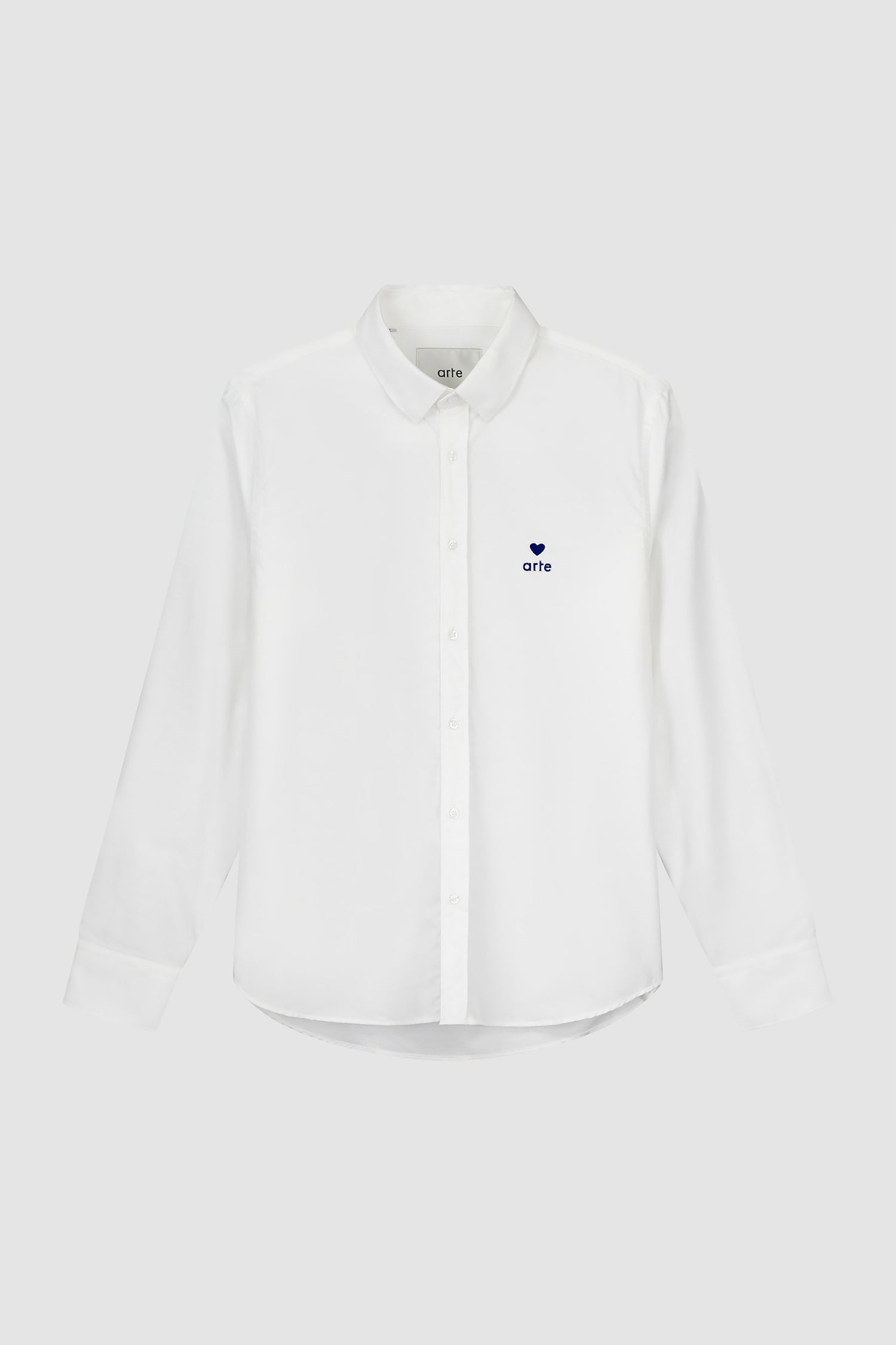 Stockton Heart Patch Shirt - White