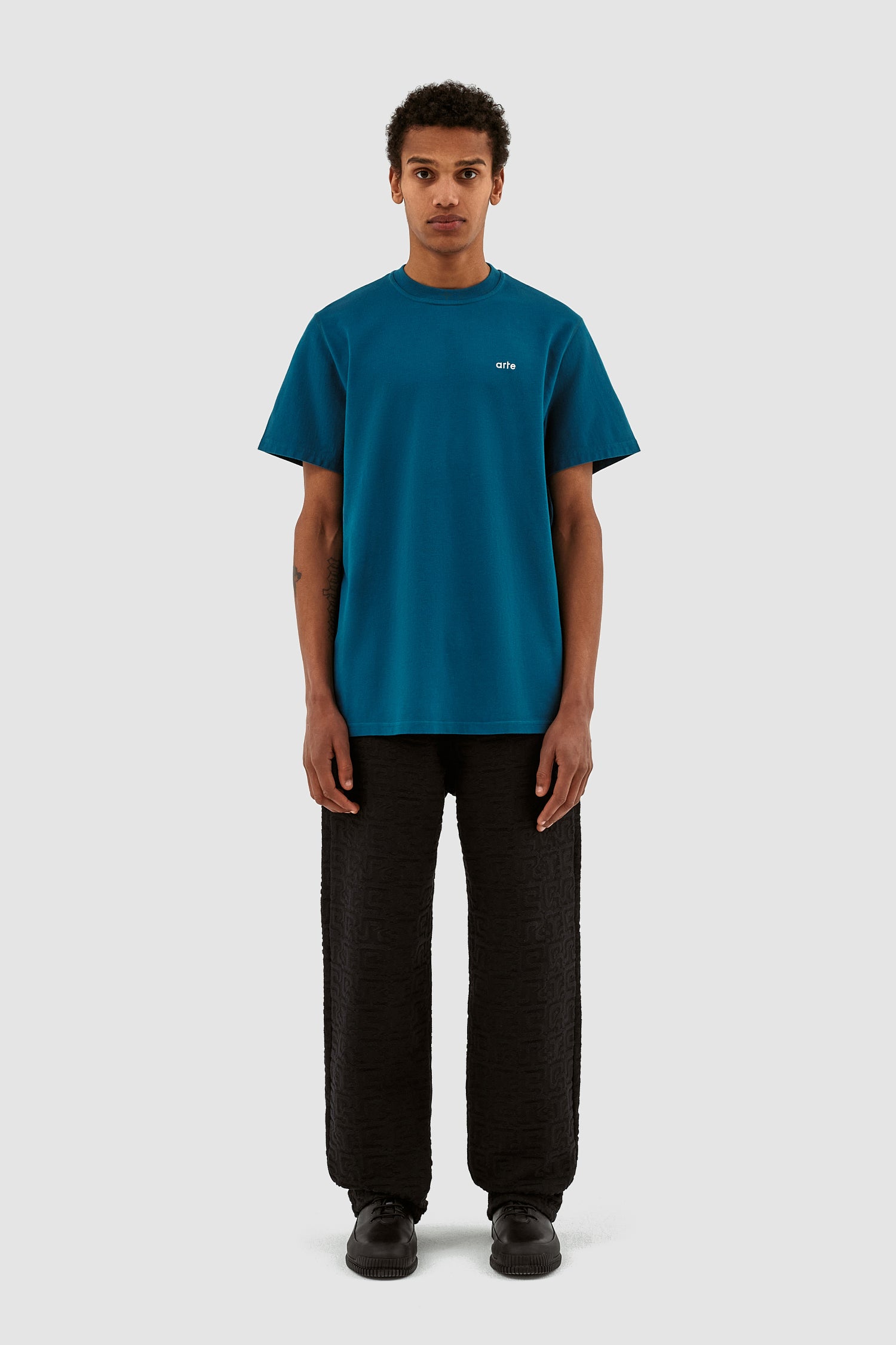 Tommy Back Pixel T-shirt - Petrol Blue