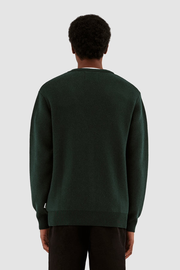 Kyle Heart Cardigan - Green