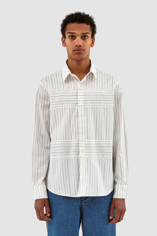 Stockton Multi Shirt - Cream