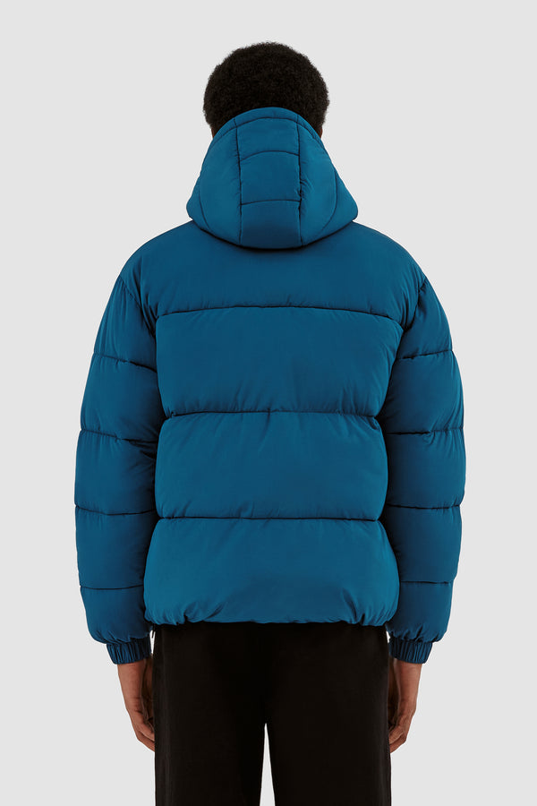 Joey Puffer Jacket - Petrol Blue