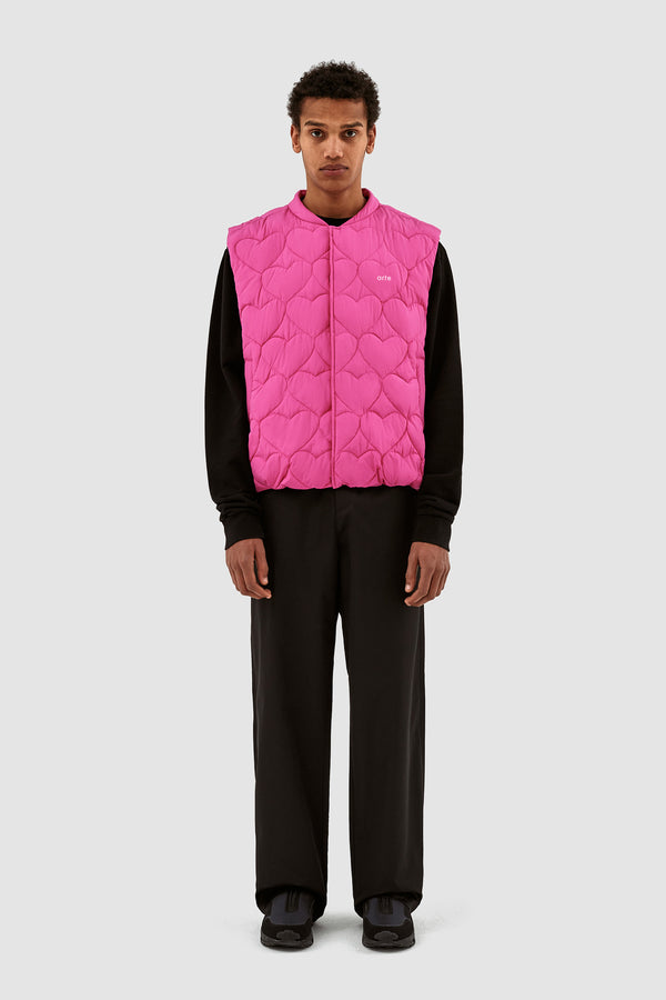 Vince Heart Vest - Pink