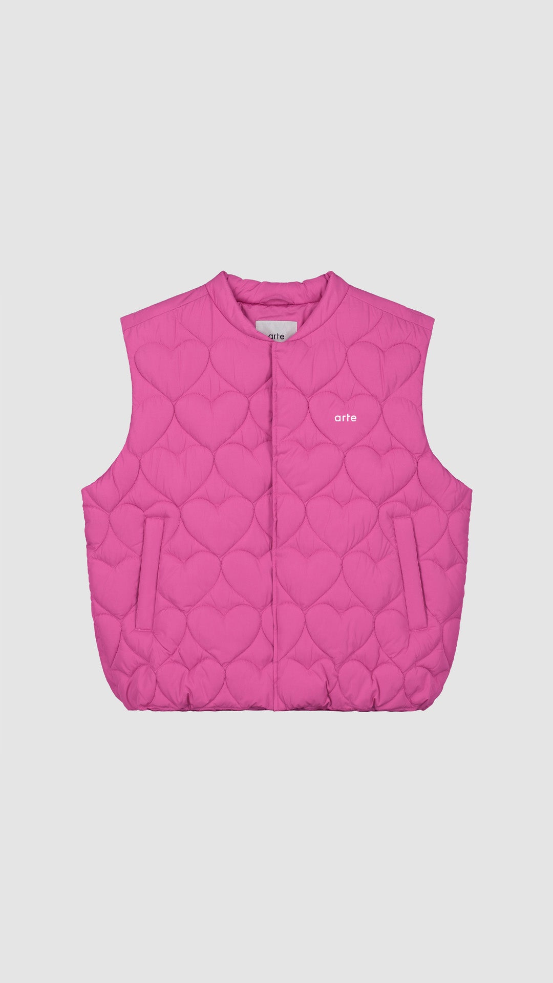 Vince Heart Vest - Pink