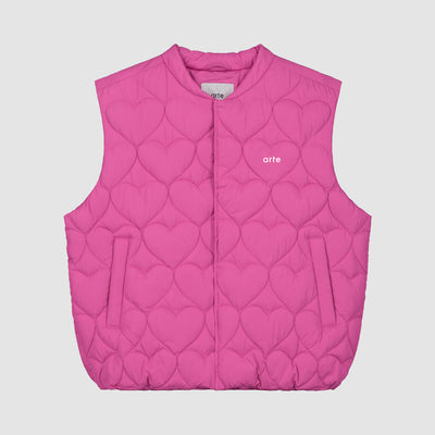 Gilet Vince Heart - Rose