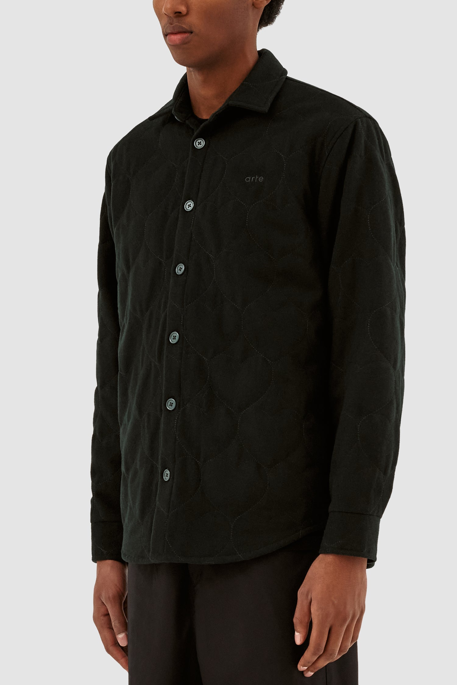 Stockton Padded Shirt - Black