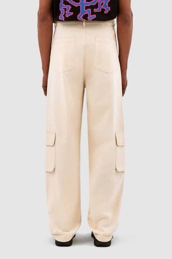 Jaden Cargo Pants - Cream - Arte Antwerp
