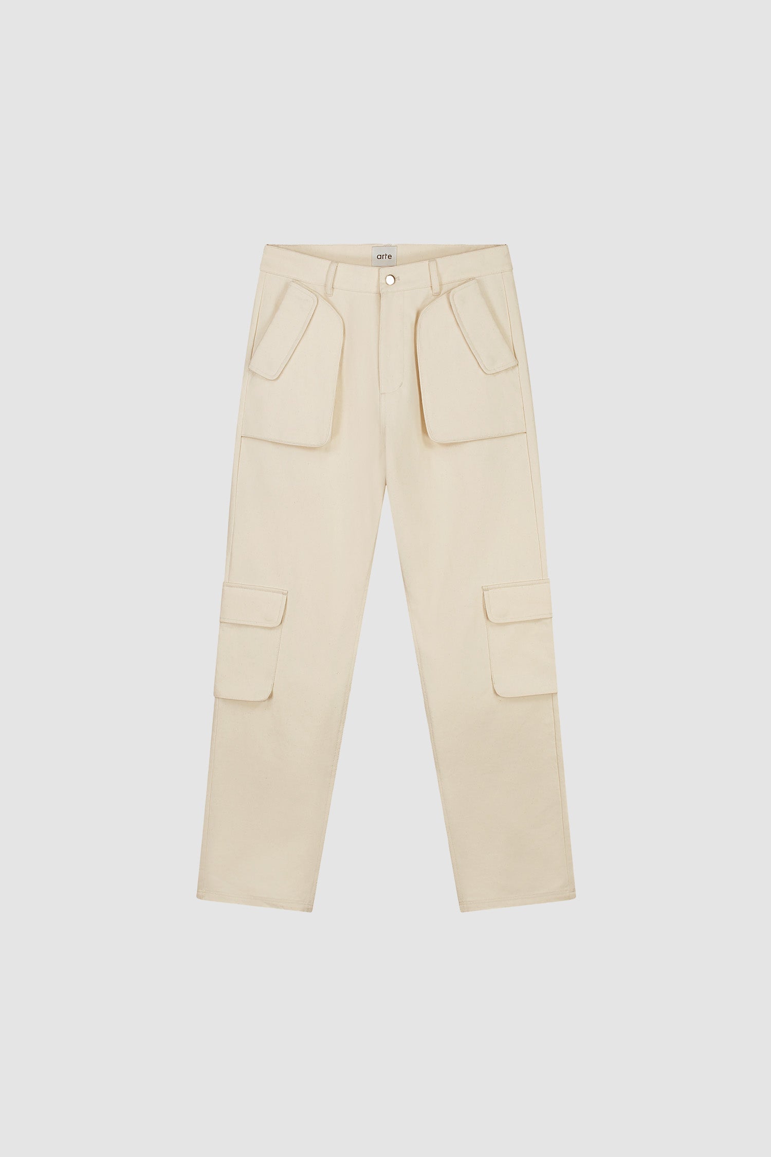 Jaden Cargo Pants - Cream