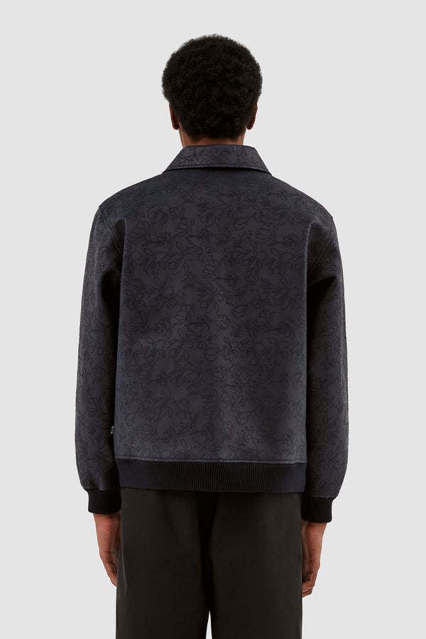 Jonah Embroidery Jacket - Navy
