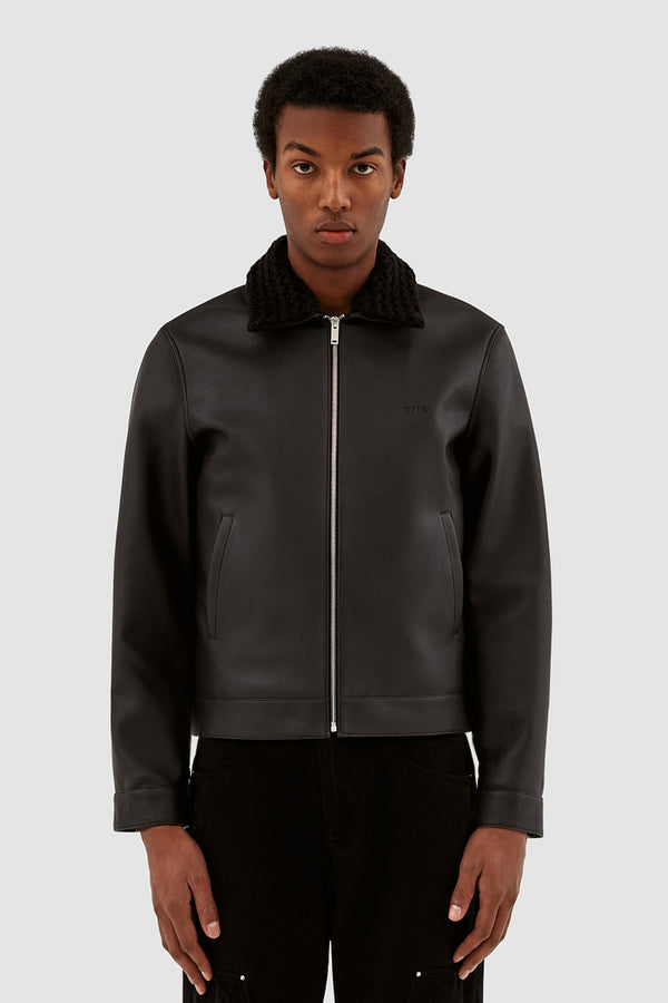 Jasper Collar Jacket - Black