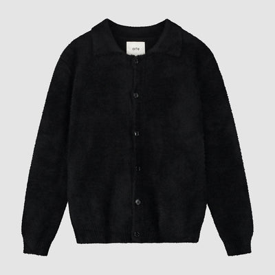 Cardigan Kyle Fluffy - Noir