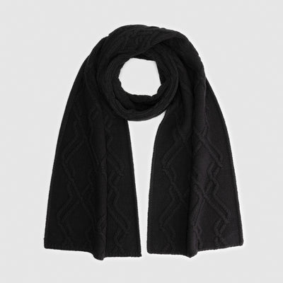 Foulard Aaron Multi - Noir