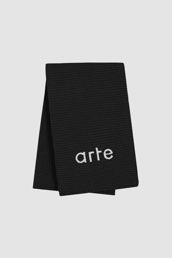 Aaron Knit Scarf - Black