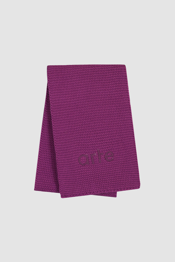Aaron Knit Scarf - Pink