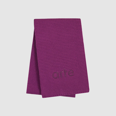 Écharpe en tricot Aaron - rose