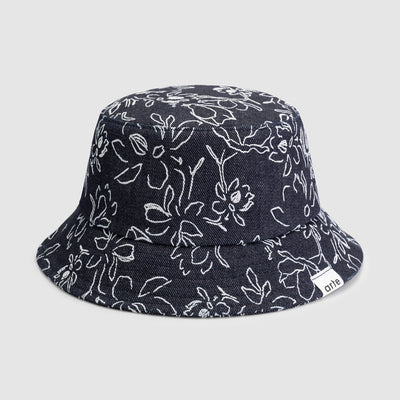 Bouclier à broderie Bill - Marine