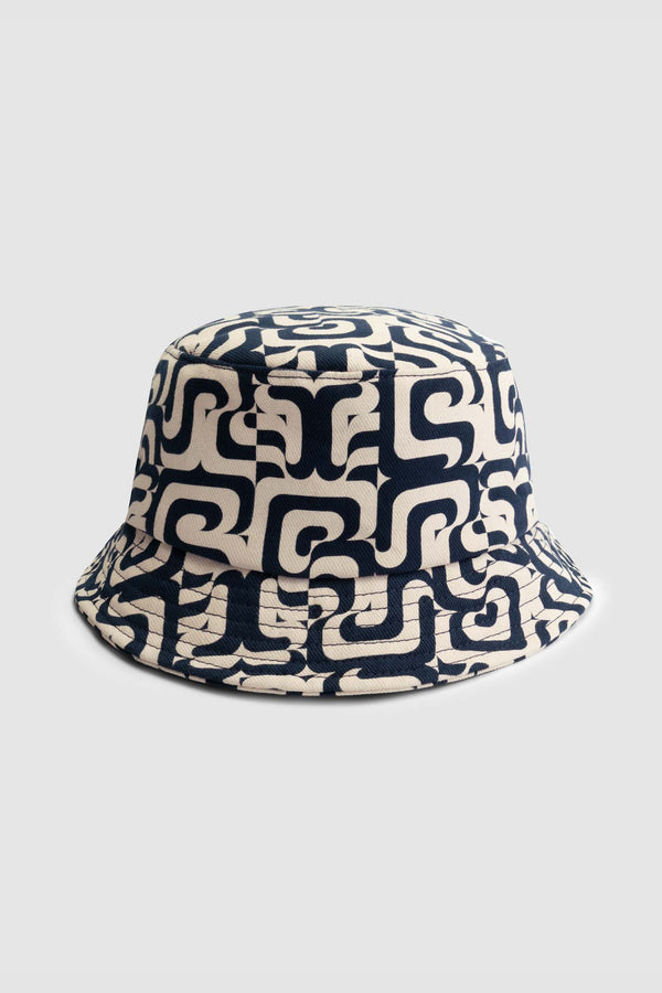 Bill Allover Buckethat - Cream