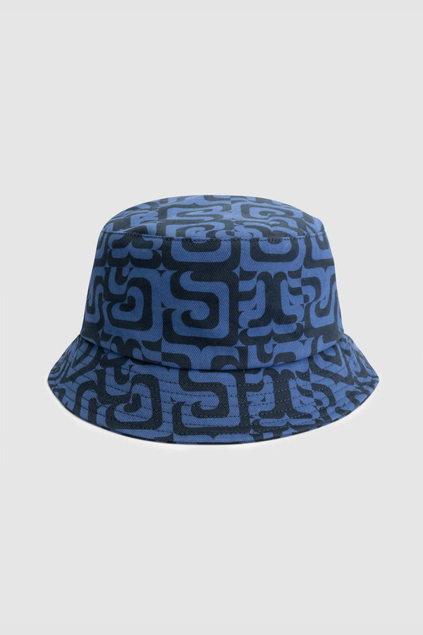 Bill Allover Buckethat - Navy Blue