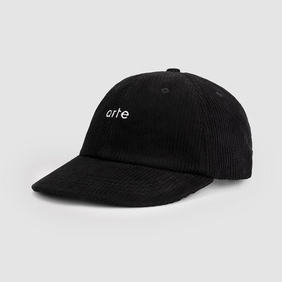 Cedric Corduroy Cap - Black