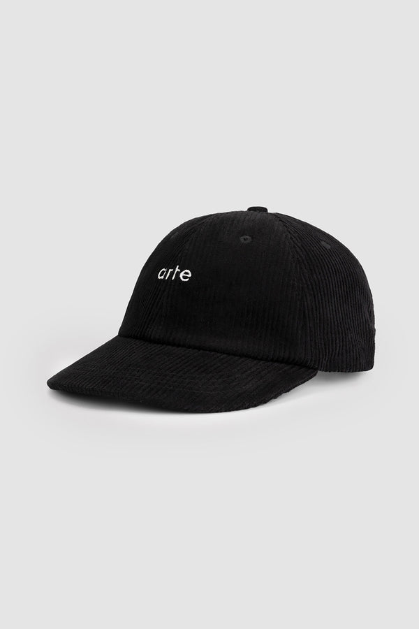 Cedric Corduroy Cap - Black